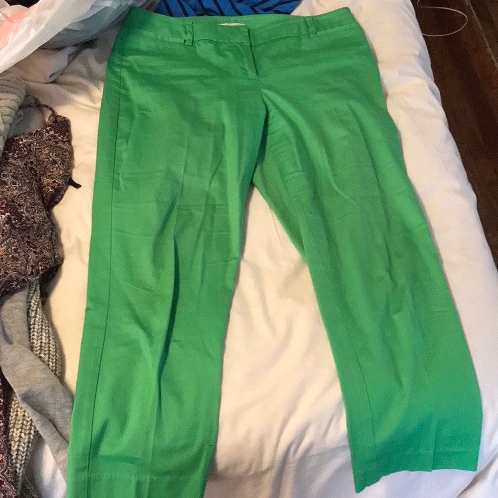 Lime Green NYC Dress Slacks
